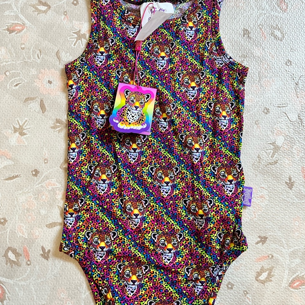 NWT- Posh Peanut x Lisa Frank Hunter bodysuit